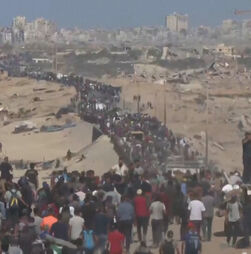 Mais de 200 mil pessoas regressam ao norte de Gaza
