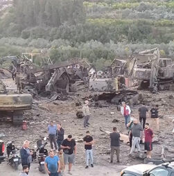 Um morto e sete feridos em ataques israelitas no sul do Líbano  