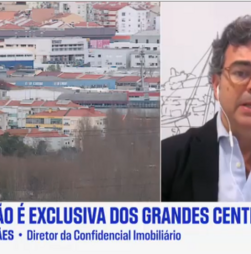 Preços da habitação: 'É difícil imaginar que haja uma grande alteração da tendência'