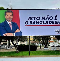 Cartazes de Ventura com referências ao Bangladesh não constituem “ilícito eleitoral”, conclui CNE