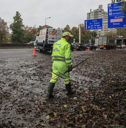 Mau tempo: Circulação cortada no Porto nos viadutos do Bessa, AEP e Campo Alegre