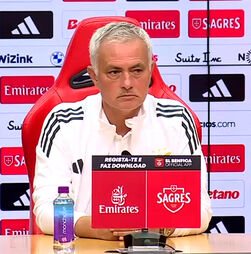Mourinho e a presença assídua no Benfica Campus: 'Em vez de ir dormir a sesta, vou ver os jogos dos miúdos'