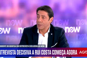 Rui Costa diz estar “bastante confiante” para jogo com FC Porto 