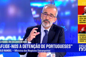 Paulo Rangel explica que portugueses detidos por Israel podem aceitar deportação voluntária ou ter deportação com ordem judicial 