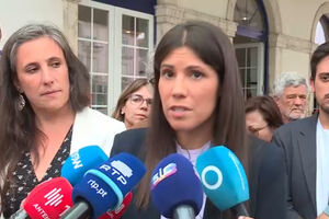 Campanha: Mariana Mortágua critica falta de transportes públicos em Leiria 