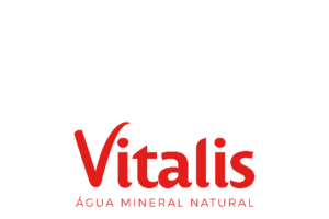 Logotipo Vitalis, água mineral natural