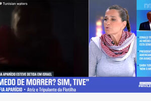"Roubaram-me tudo, fui atirada para o chão e arrastada", conta Sofia Aparício sobre detenção em Israel