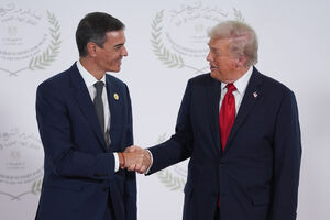 Pedro Sánchez e Donald Trump