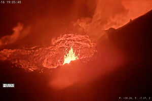 Um espetáculo da natureza: vulcão Kilauea está de novo em erupção no Havai  