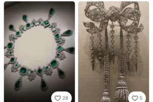 Colares de Maria Luísa e Maria Amélia à venda online após roubo no Louvre