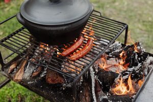 A cozinha no fogo é a marca do evento