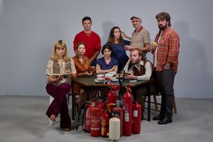 O elenco desta criação do coletivo Os Possessos