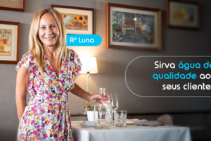 Purifiqua oferece água purificada com garrafas personalizadas para restaurantes, como O Farto, Lismar O Ledo e Reis, em Leiria