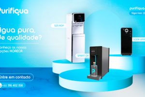 Purifiqua oferece água pura e de qualidade com opções HORECA
