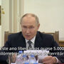 Putin diz que exército russo “libertou” quase 5000 quilómetros quadrados no território ucraniano 