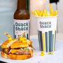 Quack Shack: hambúrguer de pato com assinatura Michelin