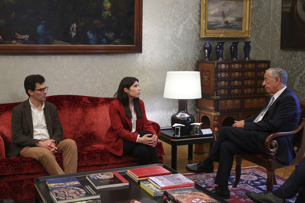 Marcelo recebe Bloco no Palácio de Belém após a detenção de Mariana Mortágua por Israel