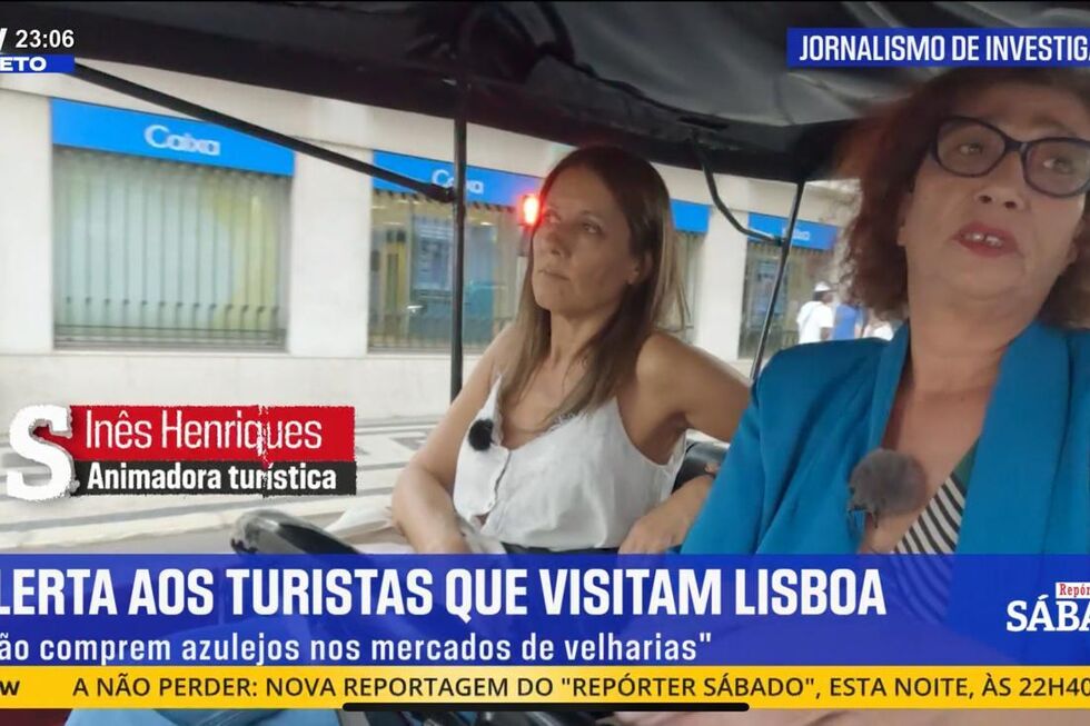 Alerta aos turistas em Lisboa sobre compra de azulejos
