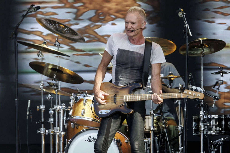 Sting atua na Figueira da Foz, em concerto da digressão mundial 'Sting 3.0'.
