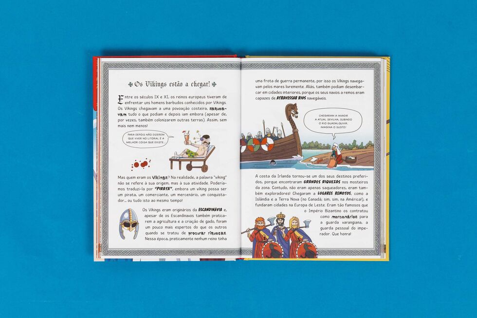 Vikings invadiram a Europa entre os séculos IX e XI. Como se sobreviveria? 