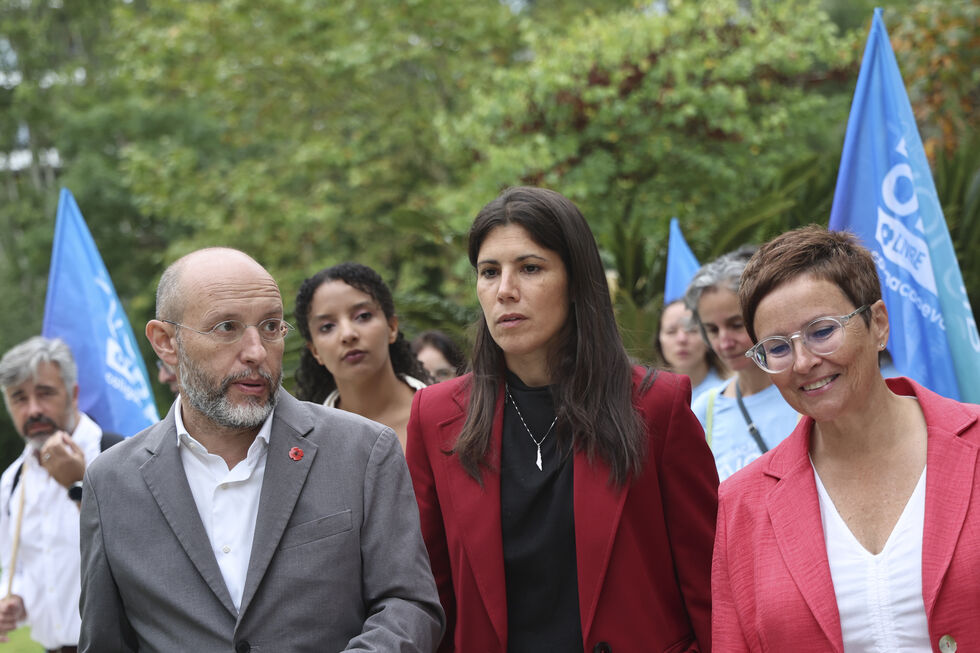 Rui Tavares critica Montenegro em Oeiras, com Mortágua, devido a notícias sobre a Spinumviva