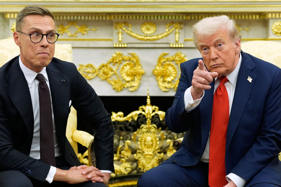 Alexander Stubb e Donald Trump