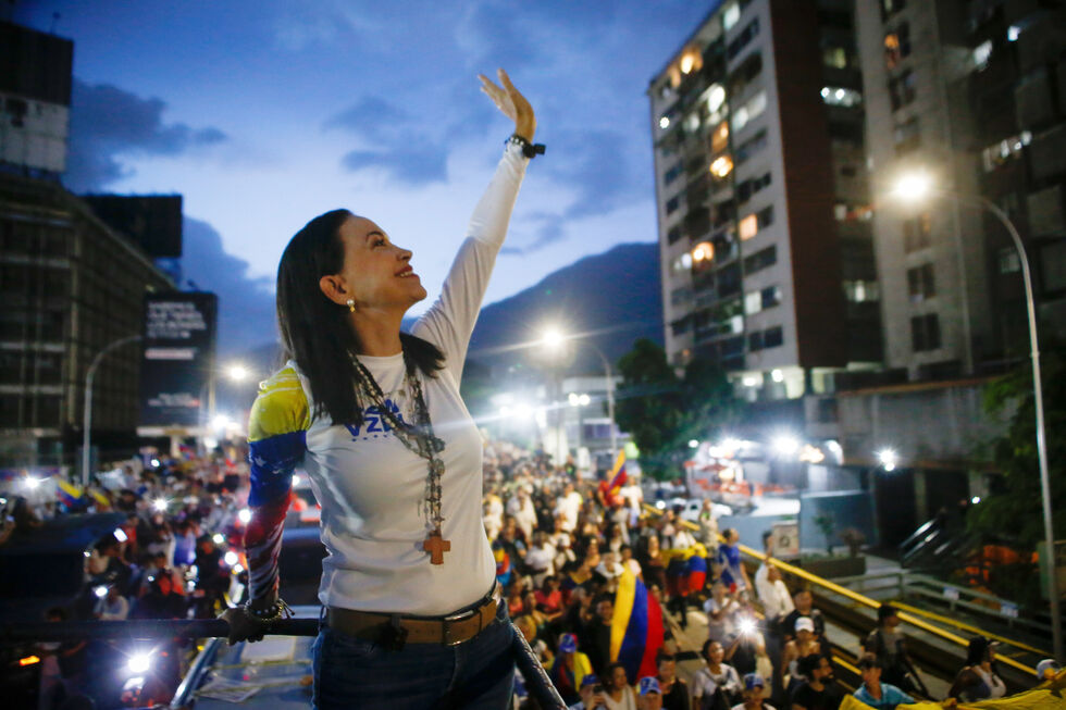 María Corina Machado 'em choque' por possível Prémio Nobel da Paz