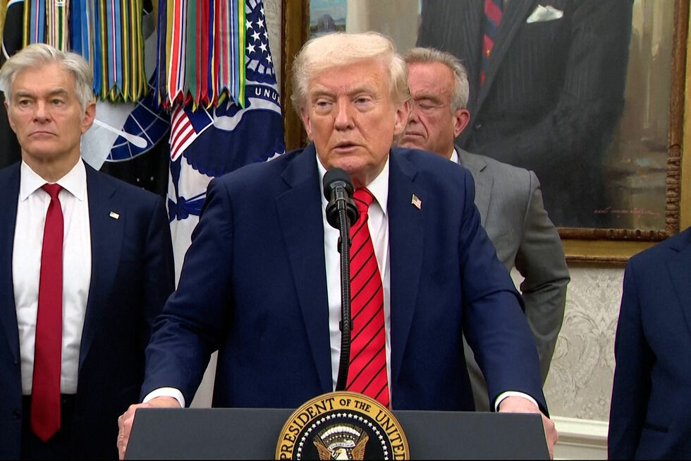 Trump aborda salários militares durante paralisação do governo