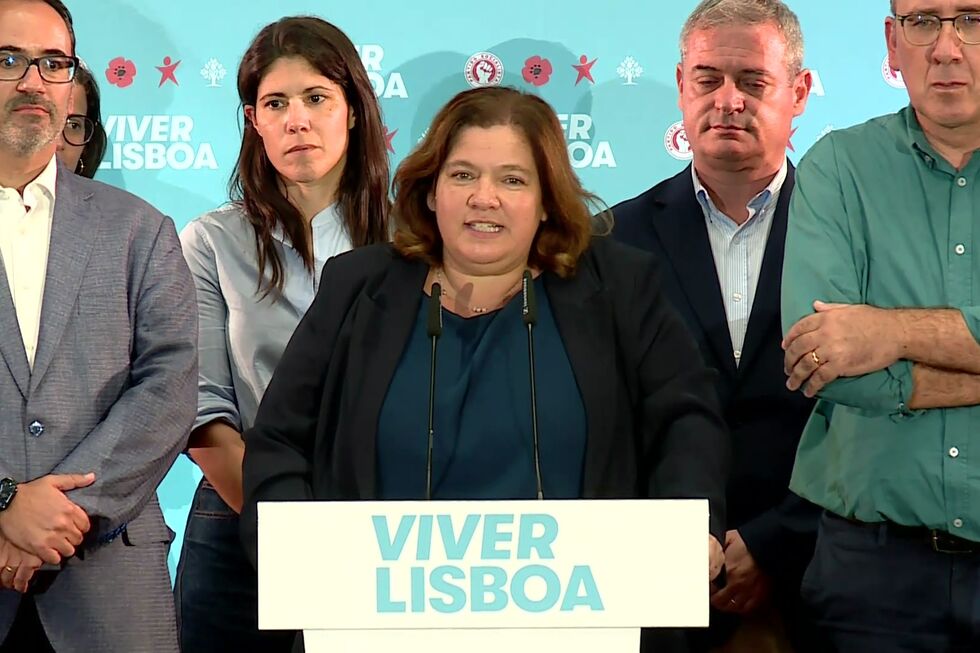Alexandra Leitão assume responsabilidade por resultado em Lisboa