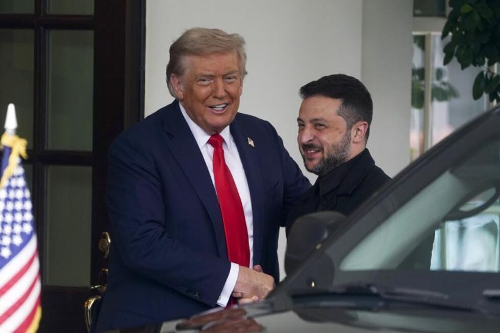 Trump e Zelensky reunem-se para discutir resiliência energética e mísseis