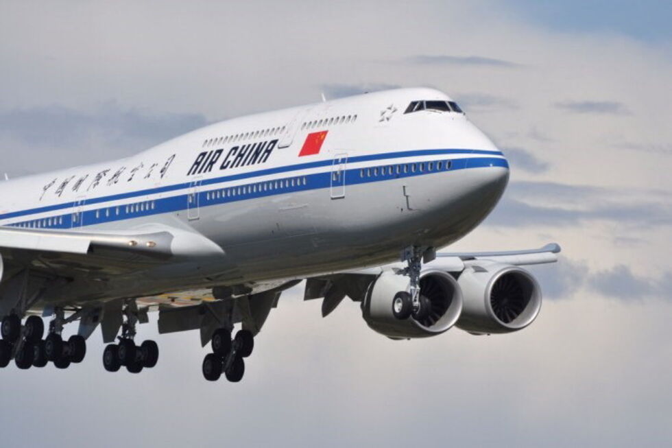 Avião da Air China