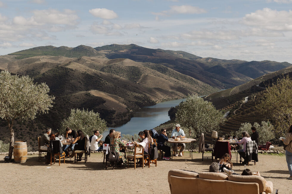 A versão do evento Chefs on Fire em Vila Nova de Foz Côa acontece neste local idílico