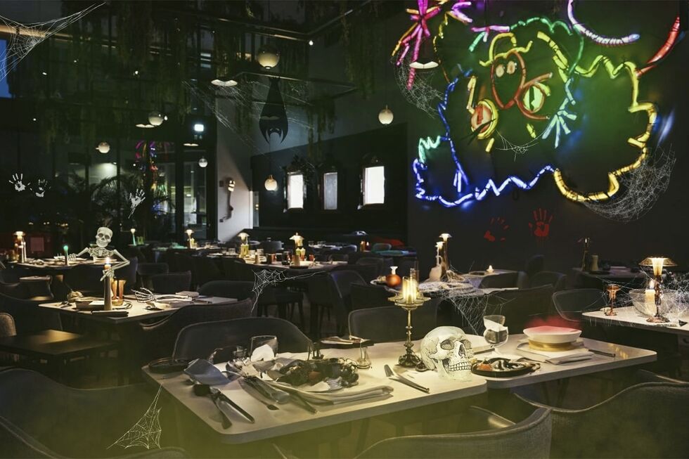 O restaurante Terrace convida a viver a noite de 31 de outubro com um buffet temático