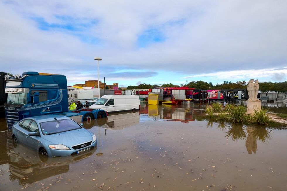 Inundações em Faro causam prejuízos após precipitação intensa