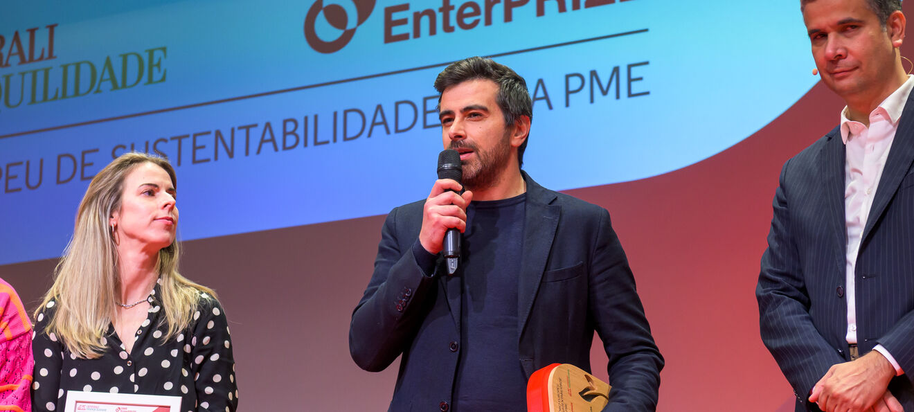 César Henriques, CEO e fundador da EcoX, falou como vencedor da última edição da iniciativa