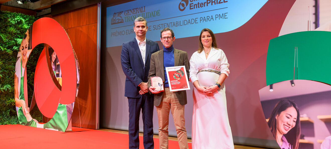 A Eco-Oil recebeu uma menção honrosa na terceira edição do prémio SME EnterPRIZE