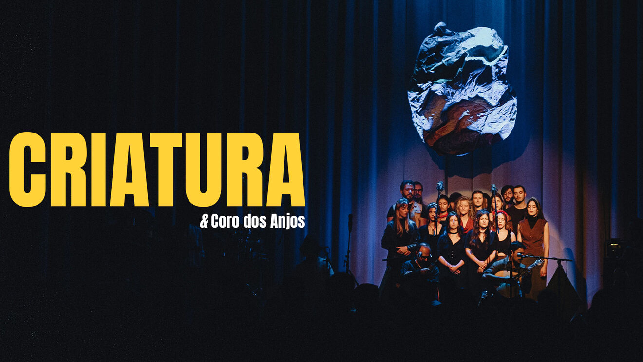 Espetáculo Criatura & Coro dos Anjos encanta com performance original.
