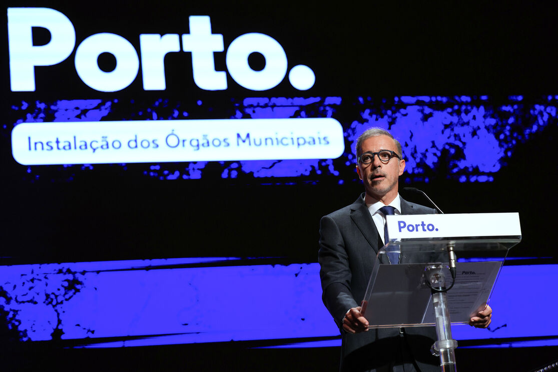 Pedro Duarte tomou posse como presidente da Câmara do Porto