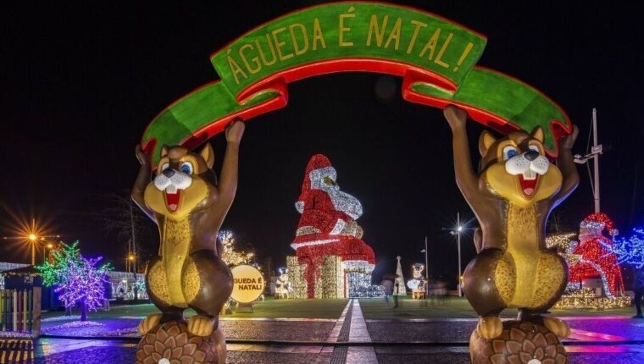 Águeda celebra o Natal com iluminação e decorações temáticas