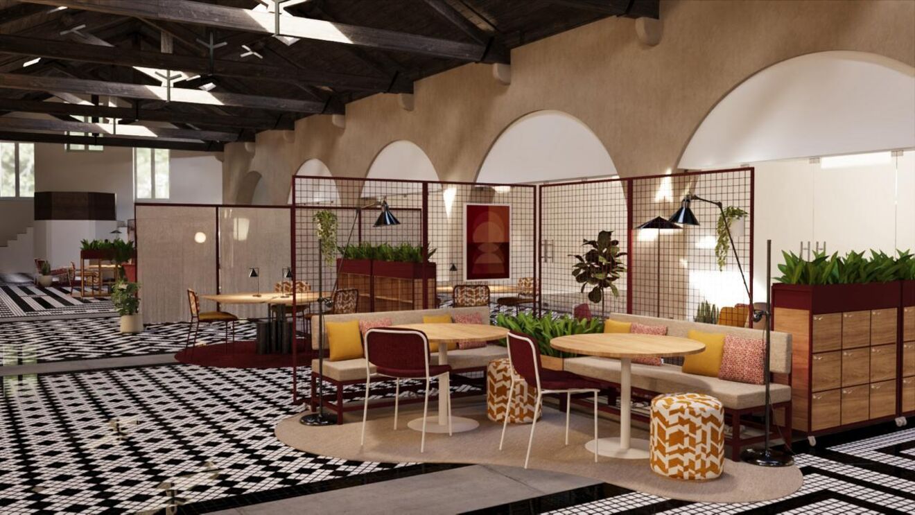 Espaço DeHouse WOW no quarteirão cultural em Gaia oferece escritórios flexíveis e ambiente inspirador