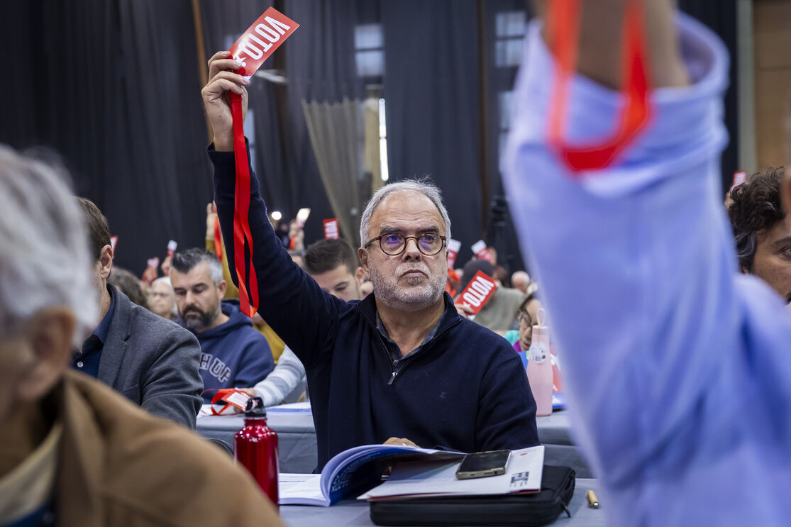 José Manuel Pureza vota na convenção do Bloco de Esquerda