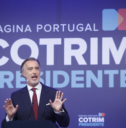 Cotrim acredita que irá a uma segunda volta em caminho que 'só acaba em Belém'