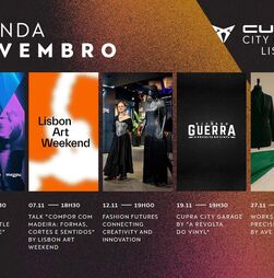 CUPRA City Garage Lisboa: arte, moda e som marcam o início de novembro