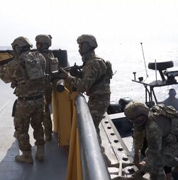 É assim que as forças de elite se preparam para um ataque terrorista em alto-mar