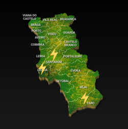 Saiba que municípios e ruas vão estar sem luz este domingo 