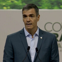 “Vamos agir em conjunto em vez de falharmos separadamente”: Pedro Sánchez apela à cooperação na COP30 