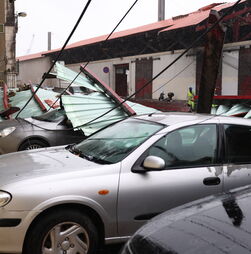 Mais de 220 ocorrências em Portugal continental até 16h devido ao mau tempo