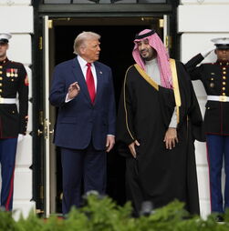 Trump recebe príncipe saudita na Casa Branca 