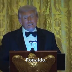 Donald Trump: 'O meu filho é fã de Cristiano Ronaldo e agora respeita um pouco mais o pai...'