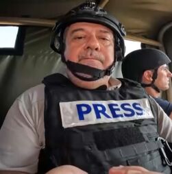 Alfredo Leite do Correio da Manhã é o primeiro jornalista português em Gaza